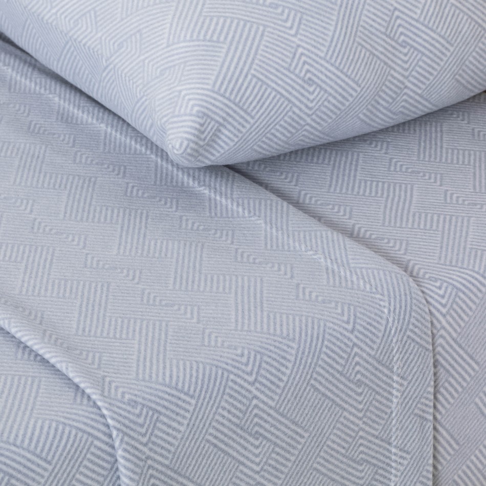 Jogo de lençóis térmicos Oscar azul indigo