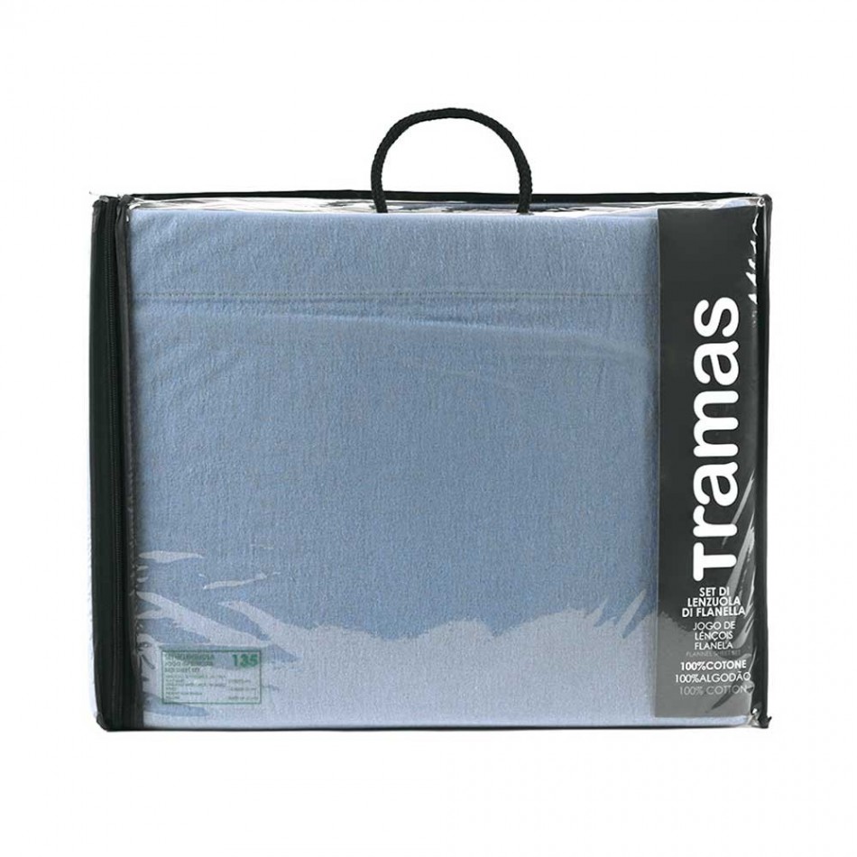 Jogo de lençóis Flanela lisos