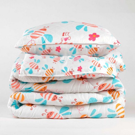 Edredão estampado Mariquita