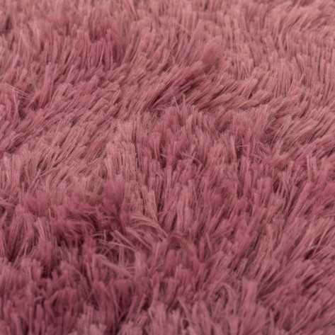 Almofada pelo sherpa malva rosa 45x45 almofadas-quadradas-lisas