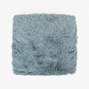 Almofada sherpa verde tiffany 45x45