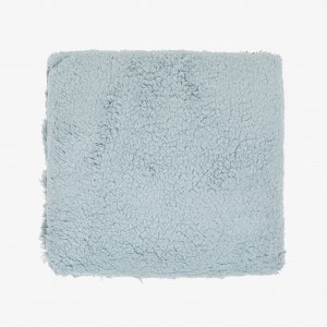 Almofada sherpa verde tiffany 45x45 2