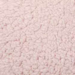 Almofada pelo sherpa rosa palo 45x45 almofadas-quadradas-lisas