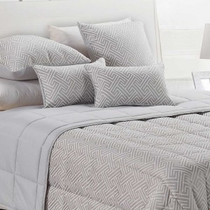 Colcha jacquard chenilla Elvira cinza - 120gr 2