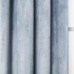 Cortina New veludo azul índigo cortinas-e-estores