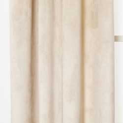 Cortina New veludo natural cortinas-e-estores