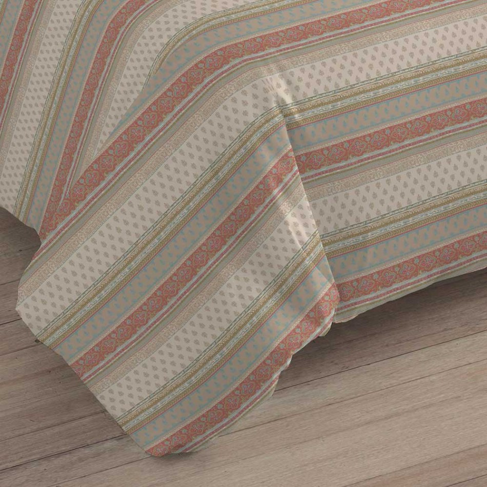 Capa De Edredão Algodão Percal Carmela Castanho