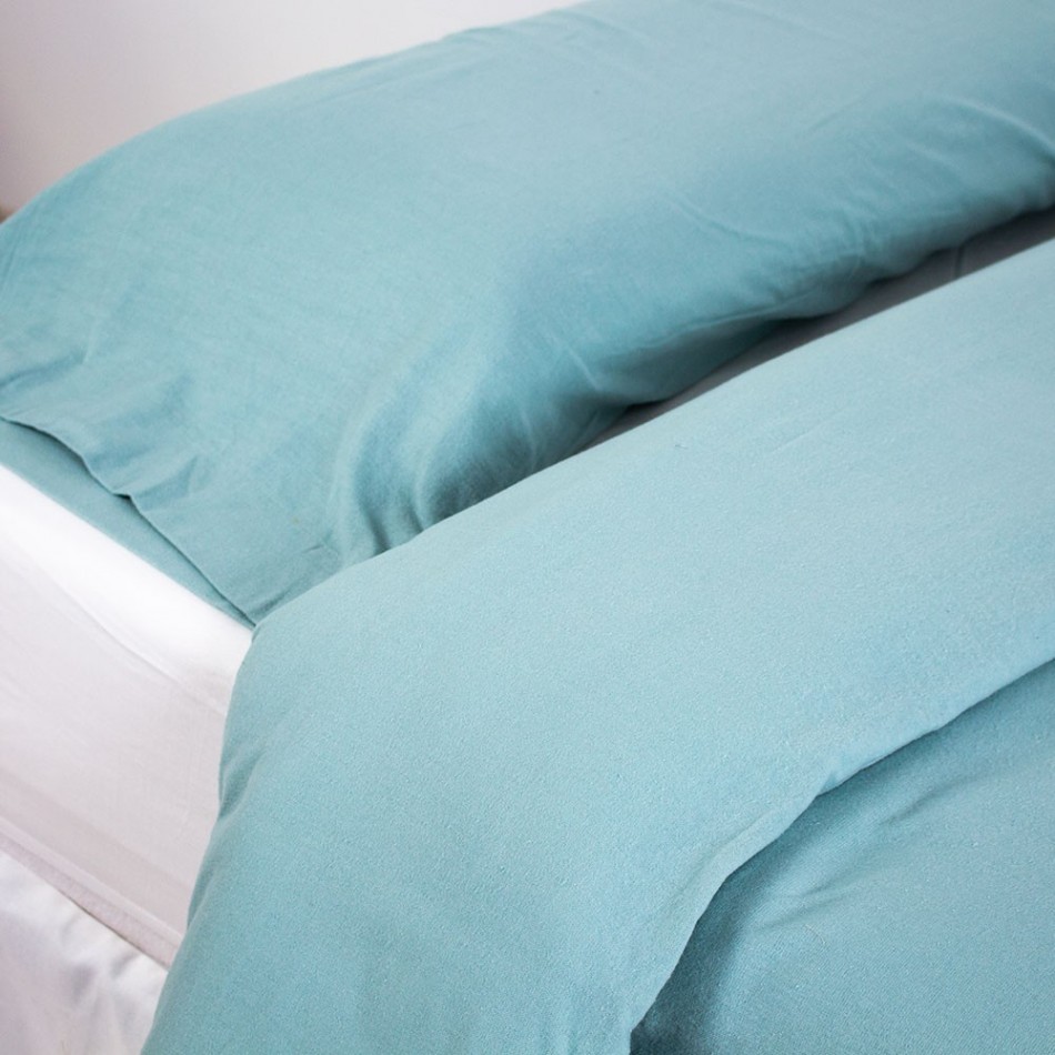 Capa de edredão flanela lisas