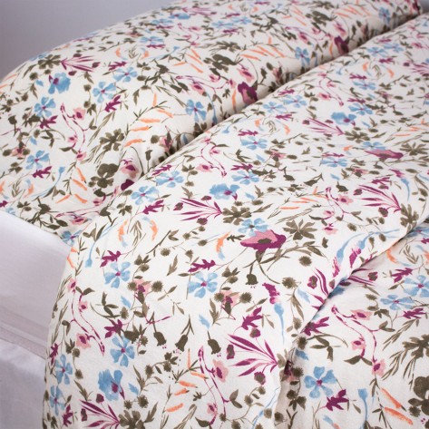 Capa de edredão flanela Ñoke azul indigo Capa de edredão flanela Ñoke azul indigo