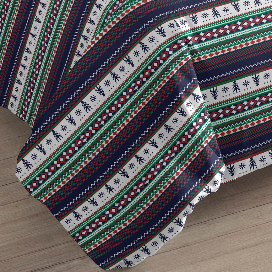 Capa de edredão algodão Christmas