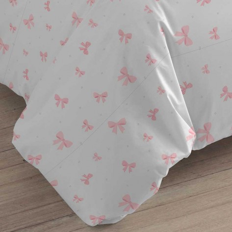 Capa De Edredão Algodão Lazo - Topito Rosa