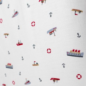 Capa De Edredão Algodão Little Ships 2