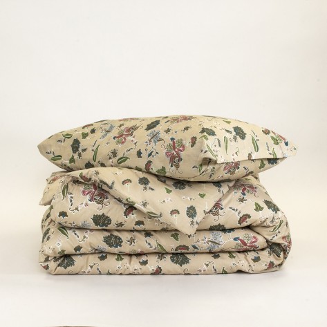 Capa De Edredão Algodão María verde caça Capa De Edredão Algodão María verde caça