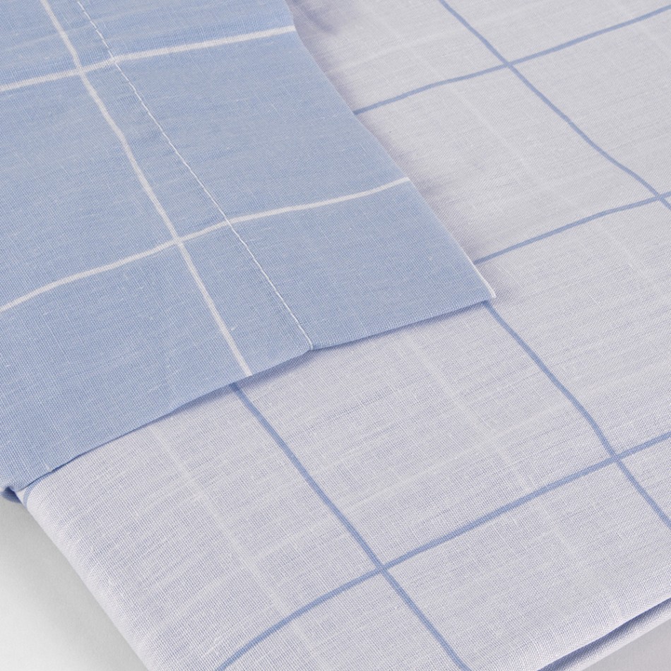 Capa De Edredão Cuadro Ventana Azul Celeste