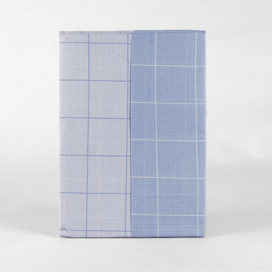 Capa De Edredão Cuadro Ventana Azul Celeste