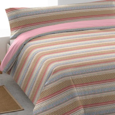 Capa de edredão Carmela rosa Capa de edredão Carmela rosa