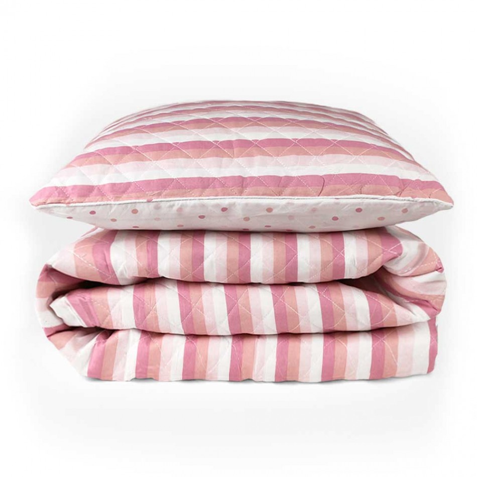 Colcha bouti Raya Nuria rosa