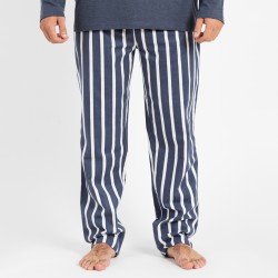 Pijama homem flanela Palermo azul