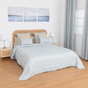 Colcha jacquard chenilla Marieta azul indigo - 120gr