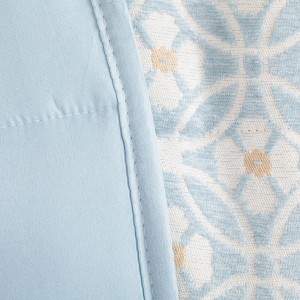 Colcha jacquard chenilla Marieta azul indigo - 120gr 2