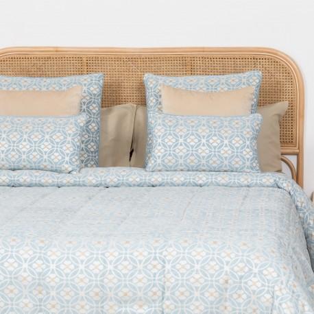 Colcha jacquard chenilla Marieta azul indigo - 120gr