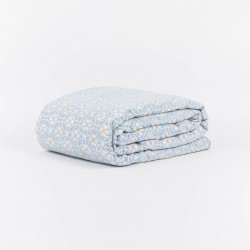 Colcha jacquard chenilla Marieta azul indigo - 120gr Colcha jacquard chenilla Marieta azul indigo - 120gr