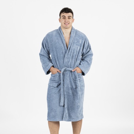 Roupão de Banho Azul Indigo 450gr Unisex