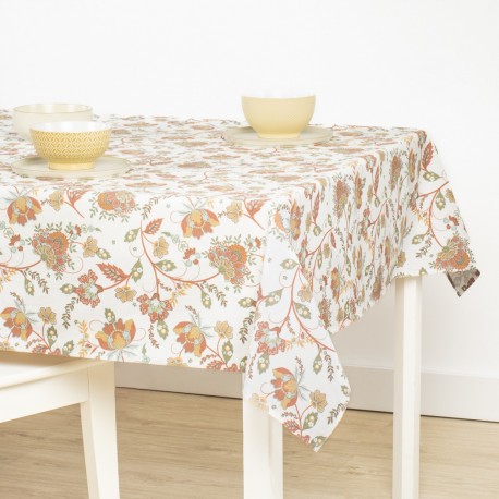 Toalha de mesa Canterbury cor telha