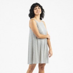 Vestido curto de alças em crepe Michelle verde francês