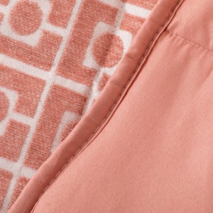 Colcha jacquard chenilla Taormina marsala - 120gr 2