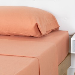 Jogo de lençóis Flanela lisos Jogo de lençóis Flanela lisos