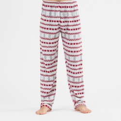 Pijama coral homem Filipo vermelho pijama-coralina