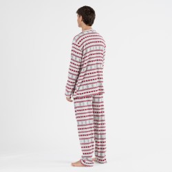 Pijama coral homem Filipo vermelho