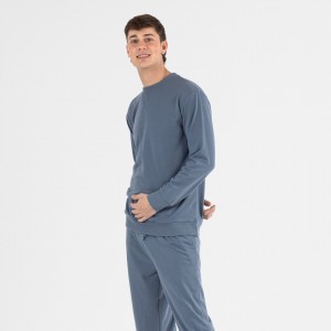 Conjunto desportivo new homem azul indigo 2