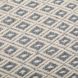 Almofada retangular algodão 30x50 Rombito azul indigo almofadas-retangulares-estampadas