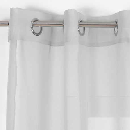 Cortina Molly Cinza Perla cortinas-transparentes
