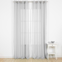 Cortina Molly Cinza Perla cortinas-transparentes