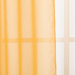 Cortina Molly Mostarda cortinas-transparentes