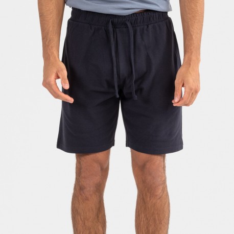 Conjunto desportivo curto homem azul indigo - azul marinho