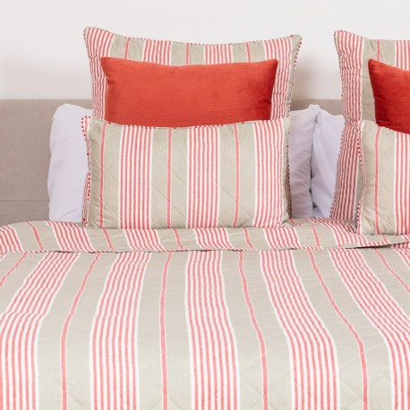 Colcha bouti Fede cor telha