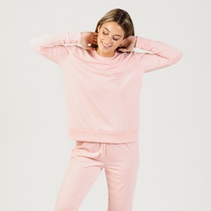 Conjunto desportivo new rosa palo