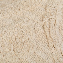 Almofada algodão Aria natural 45x45 almofadas-quadradas-estampadas