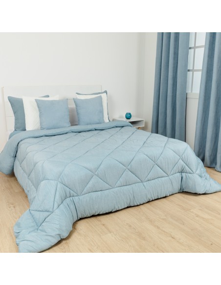 Edredão liso efeito desgaste Edredão liso efeito desgaste