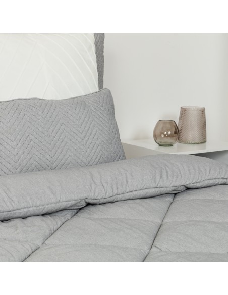 Edredão liso efeito desgaste Edredão liso efeito desgaste
