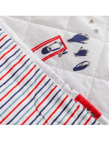 Colcha bouti York azul marinho