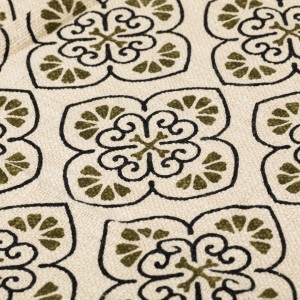 Plaid algodão Ovidia verde caça 2