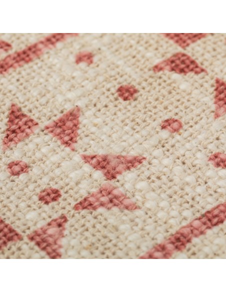 Plaid algodão Aisha rosa marsala plaids-e-mantas-multiusos