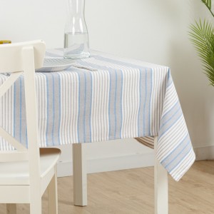Toalha de mesa Rayas azul indigo