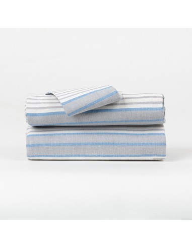 Toalha de mesa Rayas azul indigo