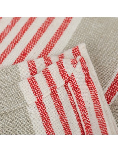 Toalha de mesa Rayas vermelho